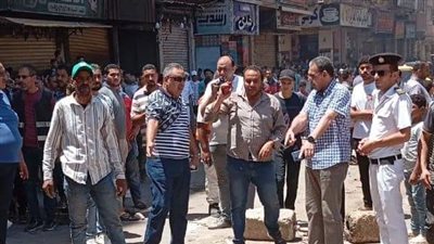 حملات مكبرة لإزالة الإشغالات بحي العامرية أول