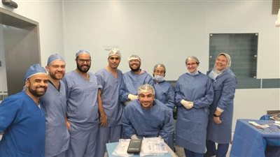 استئصال ورم يزن 15 كيلو من بطن سيدة تبلغ 83 سنة في الفيوم