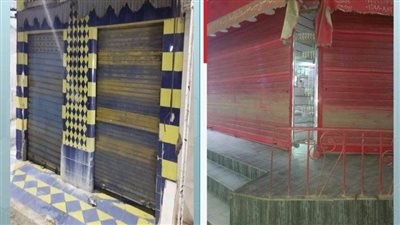 محافظ الشرقية يتابع التزام أصحاب المحال بتوقيتات الغلق (صور)