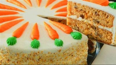 طريقة عمل كيكة الجزر، مذاقها مميز وسهلة التحضير 