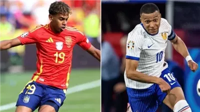 دوري الأمم الأوروبية يقترب من محطته الأخيرة.. مواجهة نارية بين إسبانيا وفرنسا الليلة بنصف النهائي.. صراع خاص بين مبابي ويامال.. والبرتغال تنتظر المتأهل للمباراة النهائية
