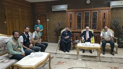 محافظ شمال سيناء يستقبل أعضاء مكتب خدمة المواطنين بمستشفى العريش العام