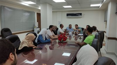 اجتماع تنسيقي لمديرية تموين الإسكندرية ووحدة حقوق الإنسان 