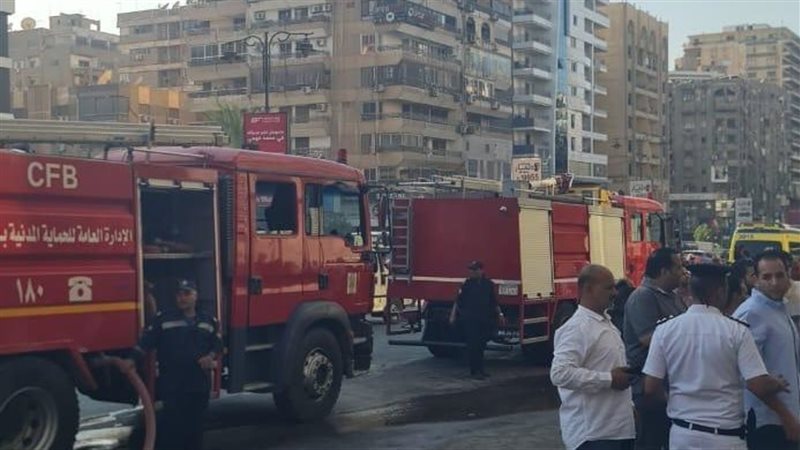 حريق عباس العقاد