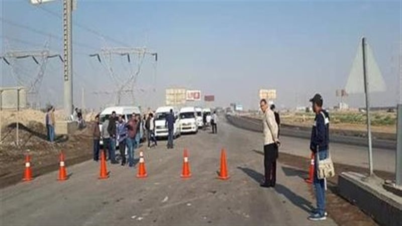 تحويلات مرورية بطريق