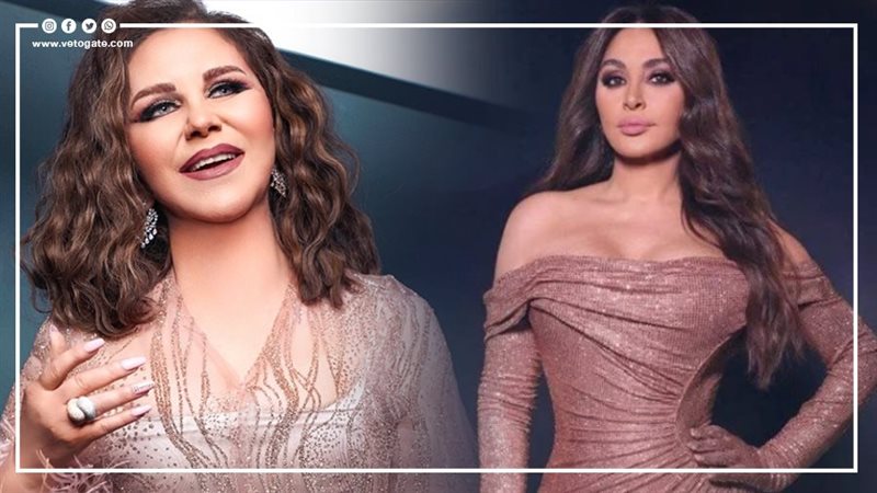 إليسا وميادة الحناوي،