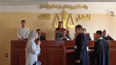كلية الحقوق بجامعة المنصورة تنظم مسابقة قضاة المستقبل لكليات الحقوق والشريعة