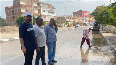 العوضى يكلف بمتابعة النظافة الشاملة في مركز الحسينية بالشرقية 