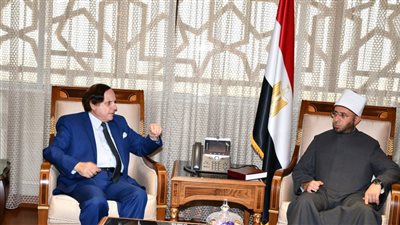 وزير الأوقاف يستقبل الأمين العام لرابطة الجامعات الإسلامية