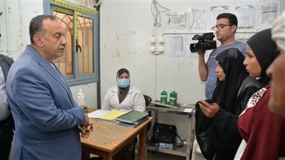 محافظ أسيوط يتفقد مستشفى أبنوب للاطمئنان على سير العمل