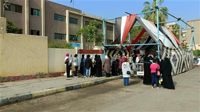 انتظام لجان الثانوية العامة بالقليوبية (صور)