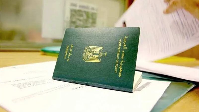 جواز السفر المصري،