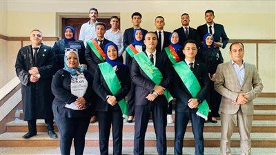 حقوق عين شمس تفوز بالمركز الثالث في مسابقة قضاة المستقبل على مستوى الجامعات المصرية 