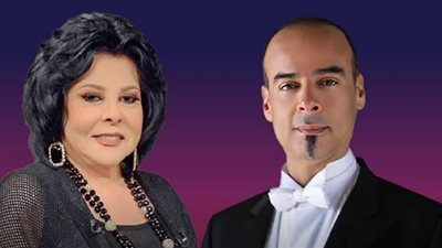 تفاصيل لقاء إسعاد يونس والمايسترو نادر عباسي في مهرجان العلمين