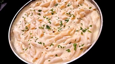 طريقة عمل المكرونة وايت صوص، أكلة المطاعم الشهيرة 