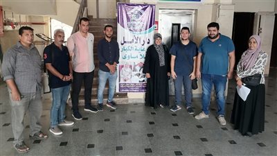 فريق طبي يزور دار كبار بلا مأوى في مستشفى العزازي بالشرقية