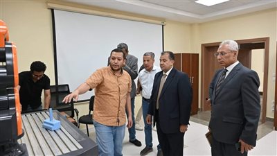 رئيس جامعة المنيا ضمن أعضاء لجنة التعليم العالي لتقييم جامعة الغردقة