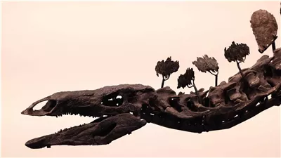 طرح أكبر هيكل عظمي لديناصور للبيع بسعر خيالي (صور)