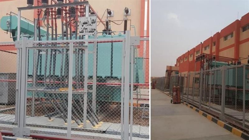 محطة الكهرباء الجديدة