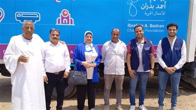 توقيع الكشف على 1098 مواطنا في قافلة طبية بالبحيرة