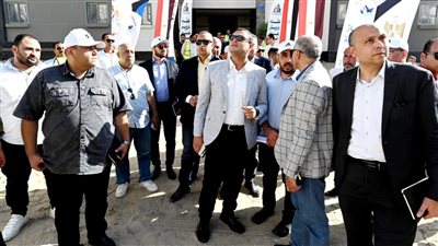 معدلات تنفيذ شقق سكن مصر وجنة بالمنصورة الجديدة