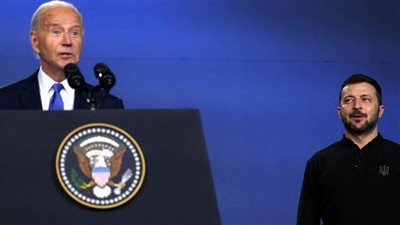 مش عارف زيلينسكي من بوتين، زلة لسان جديدة لبايدن أمام الرئيس الأوكراني (فيديو)
