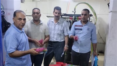 ضبط 16200 عبوة عصائر داخل مصنع بدون ترخيص بدمنهور 