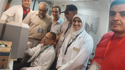 بشرى سارة، توفير جهاز تحليل صورة دم كاملة بالقوافل الطبية بالبحيرة