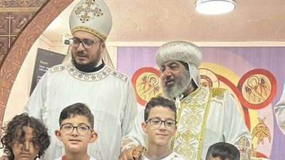 الأنبا نوفير يرسم شمامسة جدد لكنيسة أوريجون الأمريكية