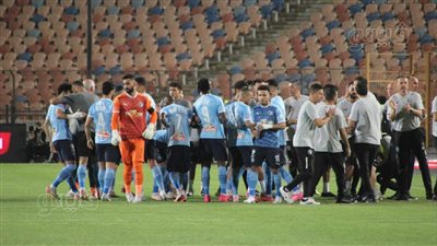 ماييلي يسجل التعادل لبيراميدز في مرمى الأهلي