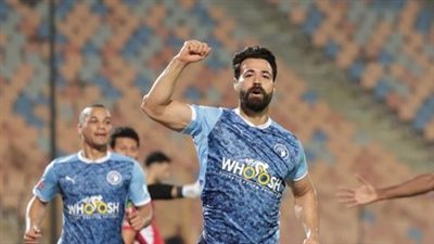 أحمد سامي يسجل الهدف الثاني لـ بيراميدز في شباك الأهلي 