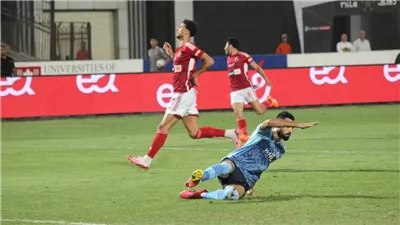 من أرضية الملعب هدف وسام أبو علي الثاني في مرمي بيراميدز (فيديو)