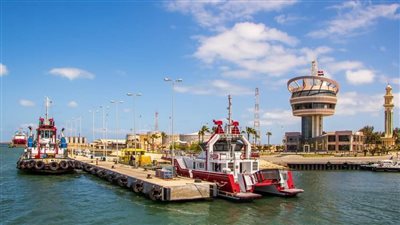 ميناء دمياط يتسلم 20 طن قمح خلال 24 ساعة 