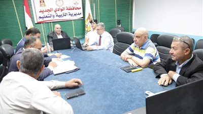 تعليم الوادي الجديد: هدوء في لجان امتحانات علمي رياضة بالثانوية العامة 