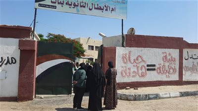 ارتياح بين طلاب الثانوية العامة بالإسماعيلية عقب امتحان التفاضل والتكامل (فيديو) 