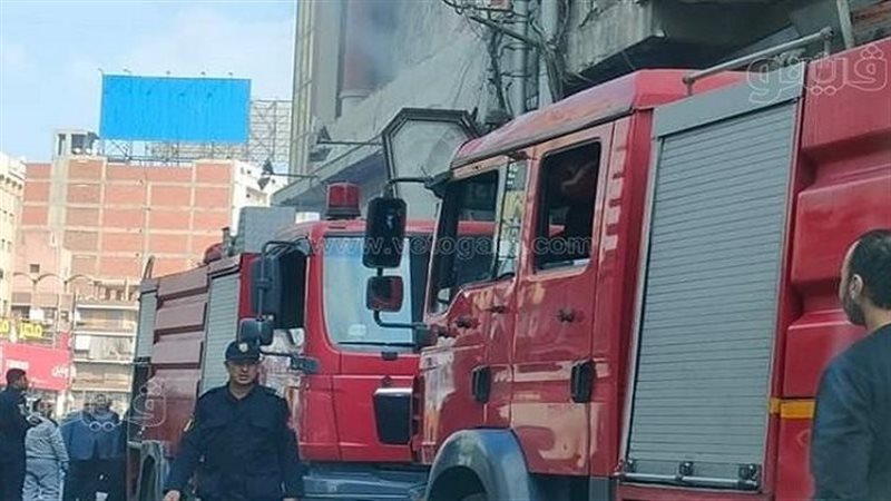 حريق شقة سكنية في