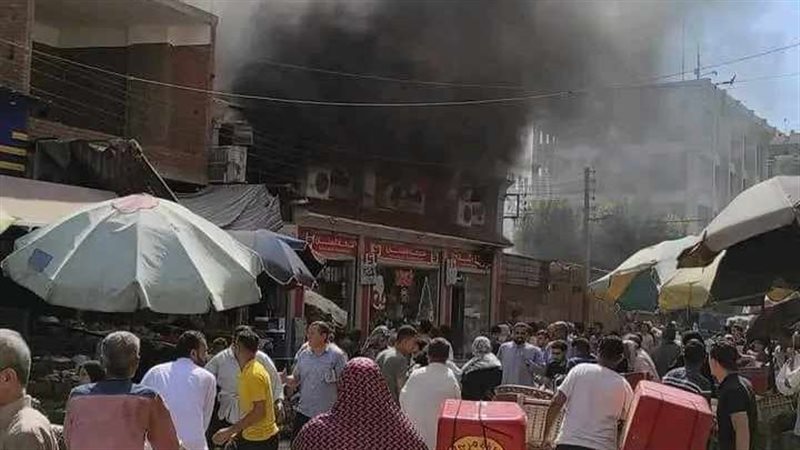السيطرة على حريق