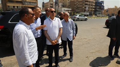 محافظ القاهرة يتفقد شارع الجمهورية الجديدة بالمقطم