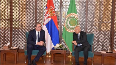 أبو الغيط يبحث مع رئيس صربيا عددا من القضايا الإقليمية والدولية 