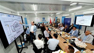 الموقف التنفيذي لمشروع أبراج الداون تاون بـ 