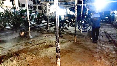 إزالة سلم عقار مخالف ورفع 24 طن قمامة بمدينة الأقصر 