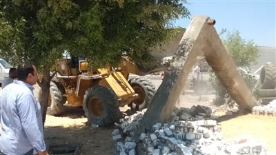 إزالة 21 حالة تعد بنطاق 7 مراكز في البحيرة 