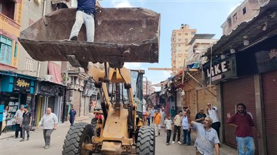 رفع 264 حالة إشغال ثابت ومتحرك في حملة بالبحيرة 