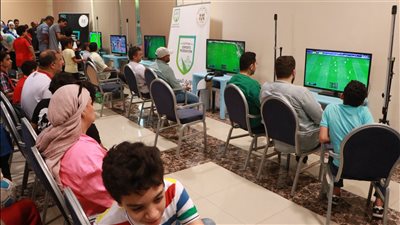 900 مشارك في أولمبياد الصحفيين وأسرهم تحت رعاية الرياضة (صور)