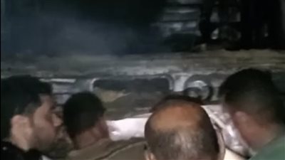 إصابة 3 في انفجار وحريق داخل ورشة تصنيع تنكات بترولية في طماي الزهايرة بالدقهلية 