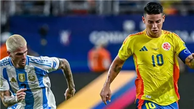 نهائي كوبا أمريكا 2024، الأرجنتين وكولومبيا يلجآن للأشواط الإضافية (صور)