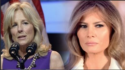 جيل بايدن تواسي ميلانيا بعد فشل محاولة اغتيال ترامب