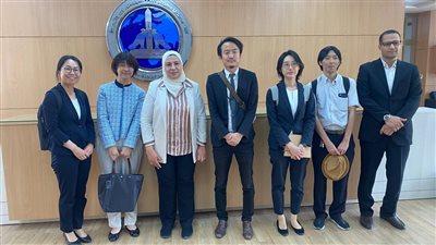 ألسن عين شمس تستقبل وفدا من الخارجية اليابانية