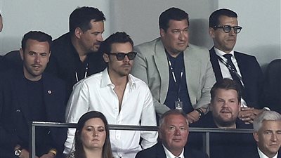 هاري ستايلز وجيمس جوردن في نهائي أمم أوروبا