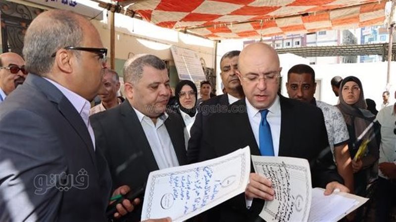 محافظ بني سويف يتفقد